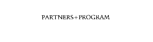 PARTNERS + PROGRAM
