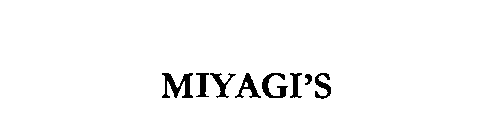 MIYAGI'S