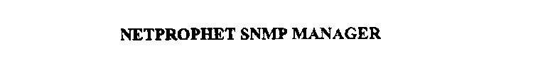 NETPROPHET SNMP MANAGER