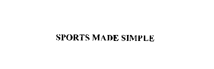 SPORTS MADE SIMPLE