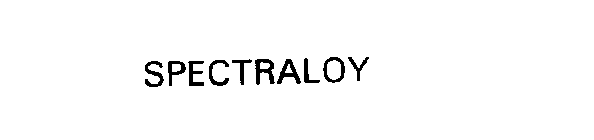 SPECTRALOY