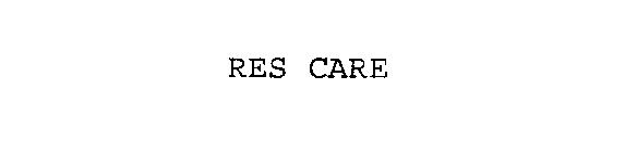 RES CARE
