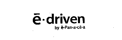 E.DRIVEN BY E.PAN.A.CE.A