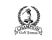 CHAMPION GOLF EVENTS