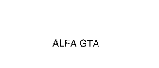 ALFA GTA