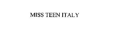 MISS TEEN ITALY