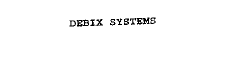 DEBIX SYSTEMS