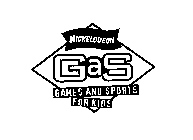 NICKELODEON GAS GAMES AND SPORTS FOR KIDS