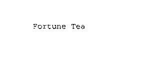 FORTUNE TEA