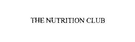 THE NUTRITION CLUB