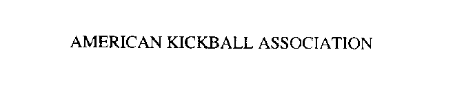 AMERICAN KICKBALL ASSOCIATION