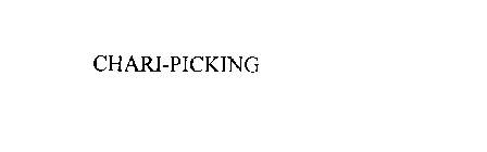 CHARI-PICKING