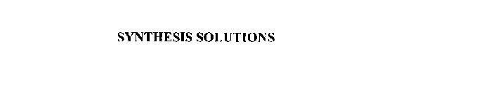SYNTHESIS SOLUTIONS