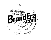 WHERE MARKETING MINDS MEET BRANDERA.COM& DESIGN