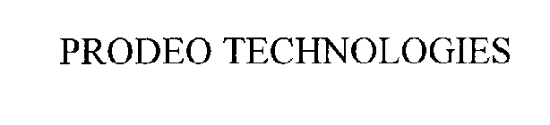 PRODEO TECHNOLOGIES