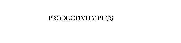 PRODUCTIVITY PLUS