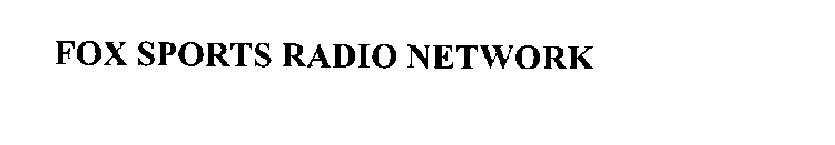 FOX SPORTS RADIO NETWORK