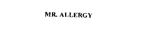 MR. ALLERGY