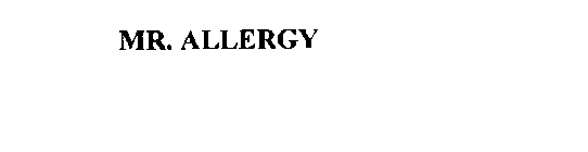 MR. ALLERGY