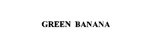 GREEN BANANA