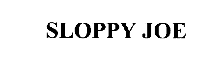 SLOPPY JOE