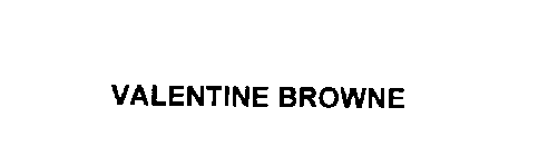 VALENTINE BROWNE