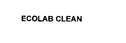 ECOLAB CLEAN