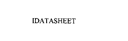 IDATASHEET
