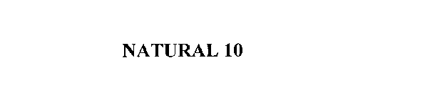 NATURAL 10