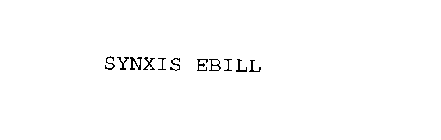 SYNXIS EBILL