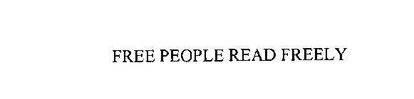FREE PEOPLE READ FREELY
