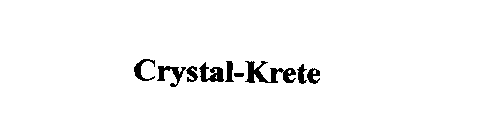CRYSTAI-KRETE