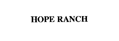 HOPE RANCH