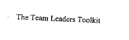 THE TEAM LEADERS TOOLKIT
