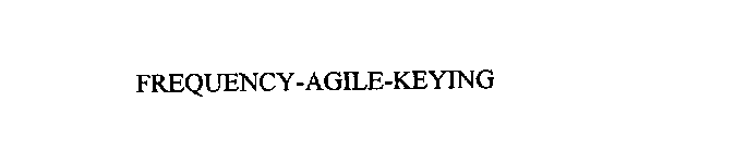 FREQUENCY-AGILE-KEYING