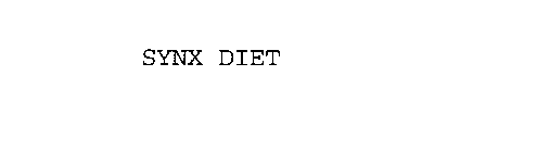 SYNX DIET