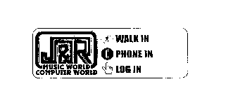 J & R MUSIC WORLD COMPUTER WORLD WALK IN PHONE IN LOGIN
