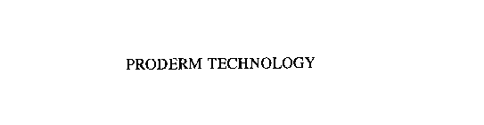 PRODERM TECHNOLOGY