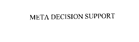 META DECISION SUPPORT