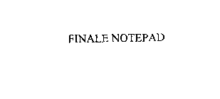 FINALE NOTEPAD