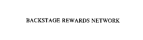 BACKSTAGE REWARDS NETWORK