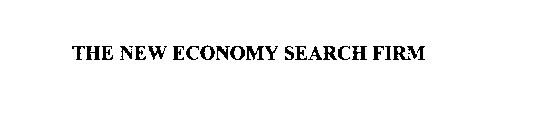 THE NEW ECONOMY SEARCH FIRM