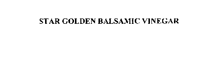 STAR GOLDEN BALSAMIC VINEGAR
