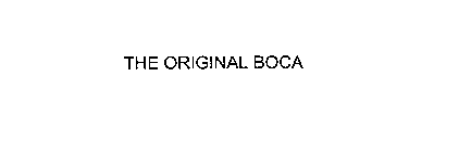 THE ORIGINAL BOCA