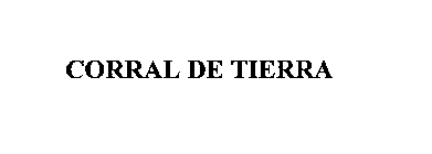 CORRAL DE TIERRA