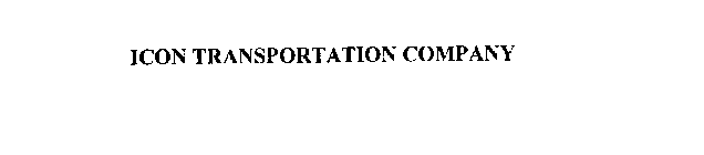 ICON TRANSPORTATION COMPANY