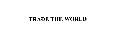 TRADE THE WORLD