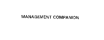 MANAGEMENT COMPANION