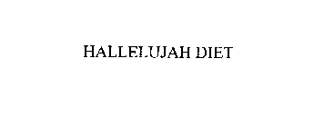 HALLELUJAH DIET