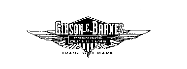 GIBSON & BARNES PREMIERE OUTFITTERS TRADE MARK